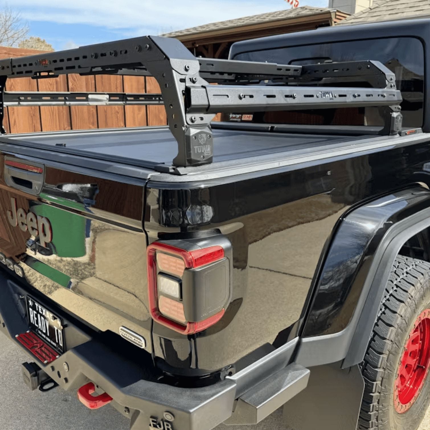 Toyota Tacoma 4CX Series Shiprock Height Adjustable Bed Rack – TUWA PRO®️