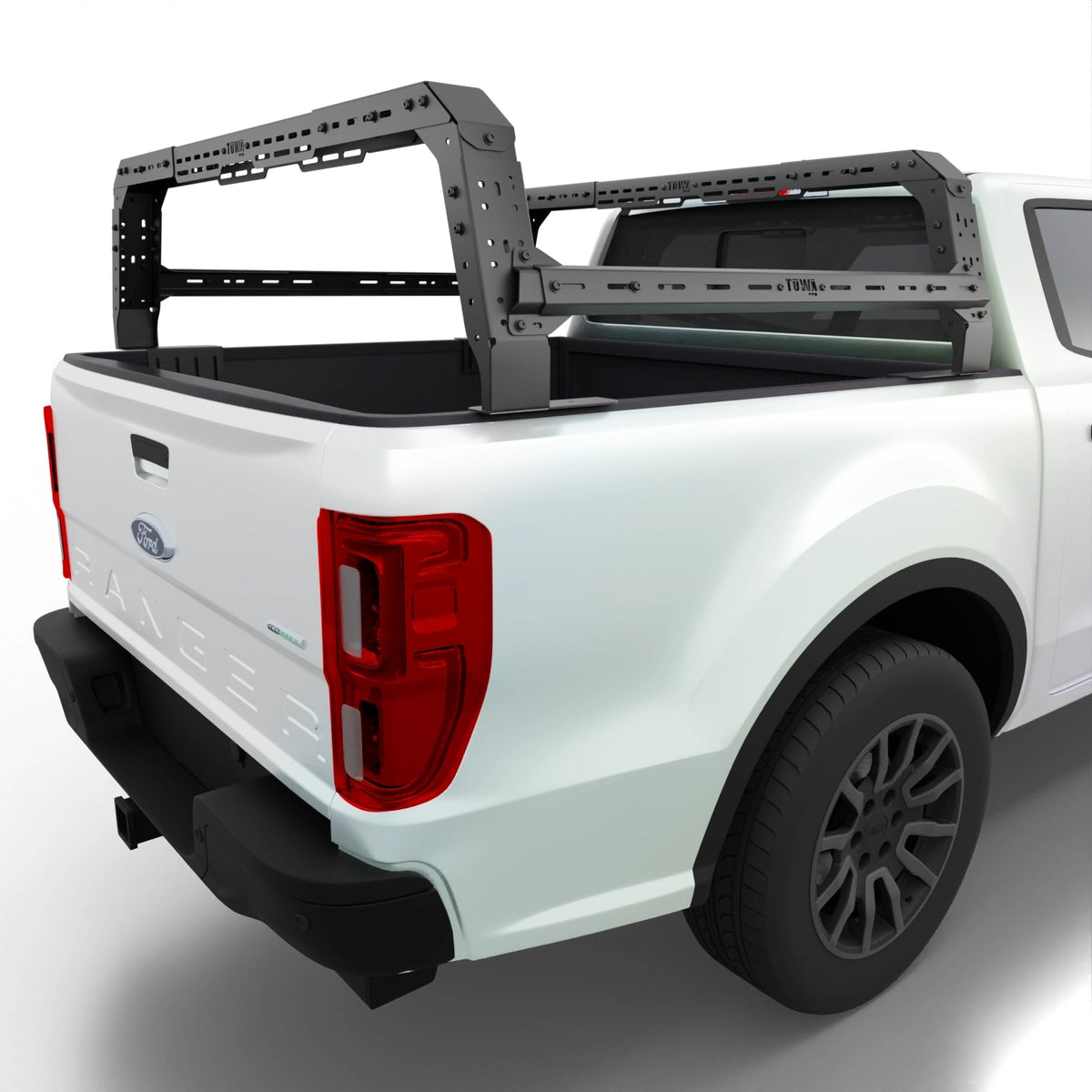 Ford Ranger 4CX Series Shiprock Height Adjustable Bed Rack – TUWA PRO®️