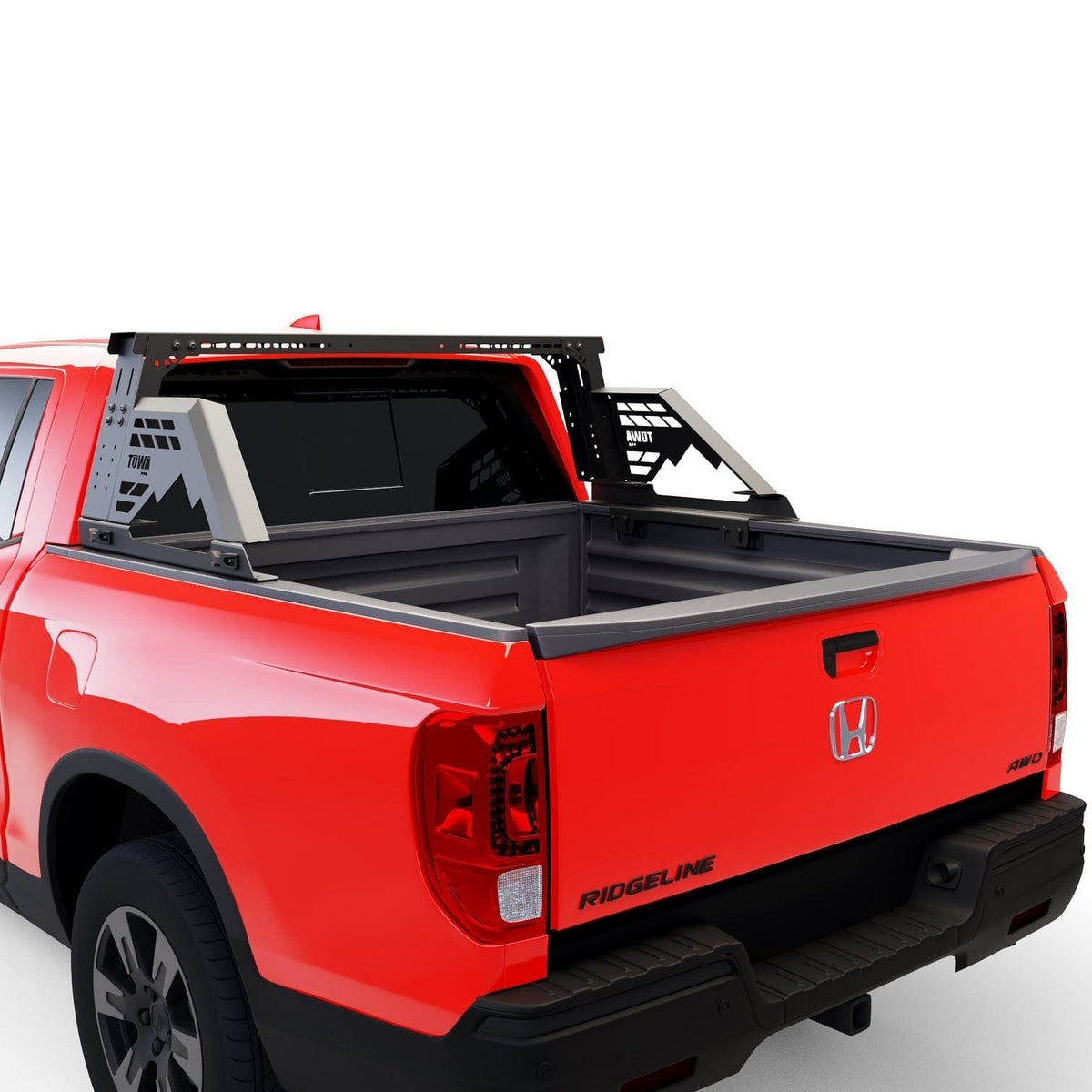 Hondaline Rear Rack Honda Ridgeline Overland Truck Bed Cargo Rack System – TUWA PRO®️