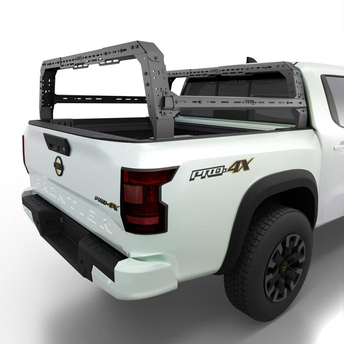 Frontier Bed Rack Nissan Frontier 4CX Series Shiprock Height Adjustable Bed Rack – TUWA PRO®️